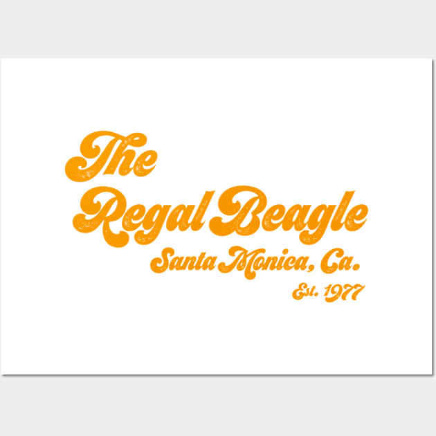 The Regal Beagle Est 1977 Wall Art by Greatmanthan